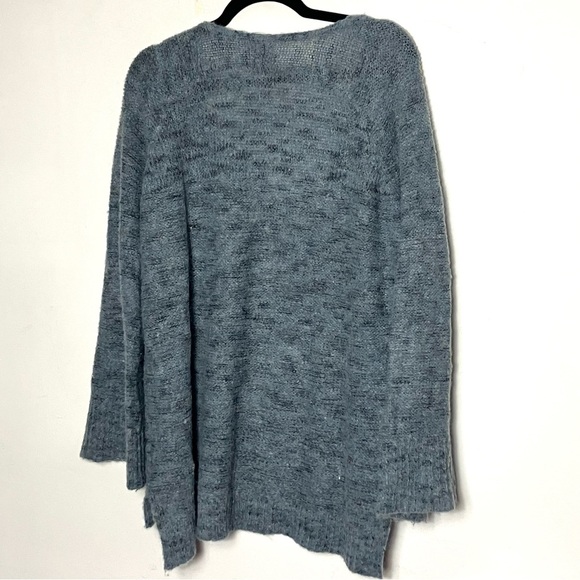 Free People Stella Softly V-Neck Sweater Alpaca Blend Small Oversized - Picture 6 of 8